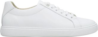 Estro & Luminara Schoenen, Dames, Wit, 36 EU, Leer, Witte Low-Top Sneakers