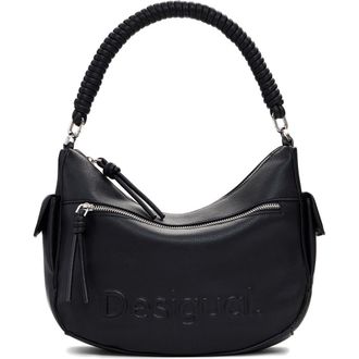 Desigual Faux Leather Shoulder Bag in Black at Nordstrom