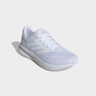 adidas Laufschuh ADIDAS PERFORMANCE RUNFALCON 5, Herren, Gr. 42,5, weiss (cloud wei&szlig;, cloud wei&szlig;, cloud wei&szlig;), Synthetik, Textil, Schuhe Laufschuh