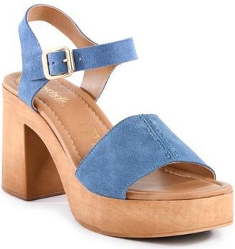 Seychelles City Scape Platform Sandal in Blue at Nordstrom, Size 7.5