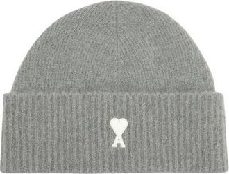 Ami FW25 Beanie Gray UBO005-KN0135-058