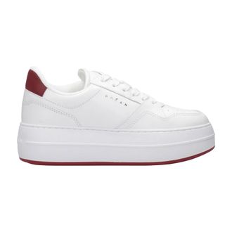 Hogan Skyscraper Sneakers - Dames - Sneakers - Wit - 40 EU - Katoen - Schoenen