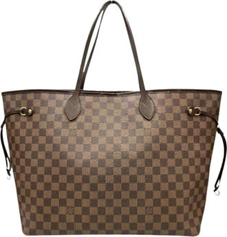 Louis Vuitton Pre-owned Tote Bags, female, Brown, Size: ONE SIZE Pre-owned Vintage Canvas Tote Bag