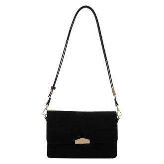 Pourchet Dames, Tassen, Zwart, Maat: ONE Size Leer