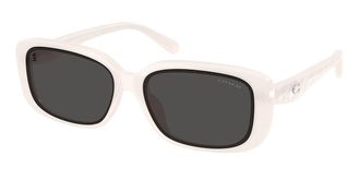 Coach HC8444D CBY86 Asian Fit 579087 Womens Sunglasses White Size 57