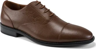 Karl Lagerfeld Firmin Cap Toe Oxford in Cognac at Nordstrom Rack, Size 11.5