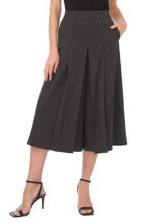 Halogen Pleat Front Culottes in Medium Heather Grey at Nordstrom Rack, Size X-Large
