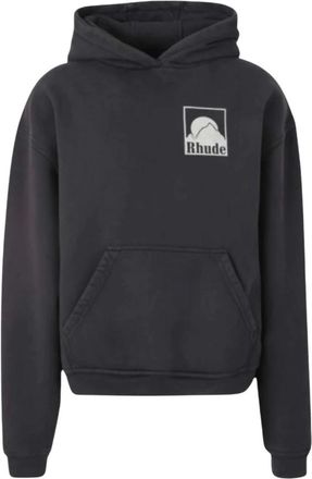 Rhude Hoodies & sweatvesten, Heren, Zwart, M, Moonlight Pack Hoodie