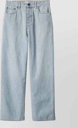 Miu Miu tailored trousers belt loops five pocket design