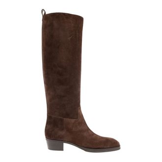 Jimmy Choo London Mave Stivali con Tacco - - Shoes - Donna - Marrone - 40 EU