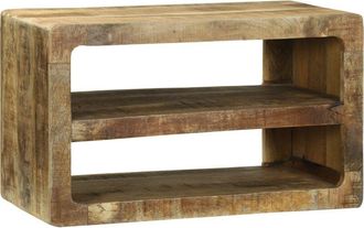 vidaXL Vidaxl - Mueble para tv Marrón 60 x 32 x 36 cm Madera maciza de Mango