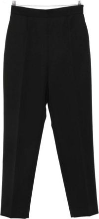 The Row Cropped Broeken - Dames - Vrijetijds broeken - Zwart - S - Broeken