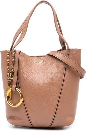 Chlo&eacute; Pre-owned Chloe Small Grained Calfskin Spin Satchel Ladies 3AWWA4BY7TOFBDSF