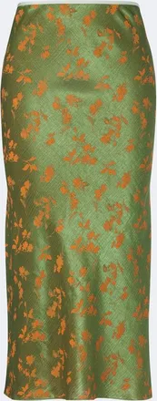 Dries Van Noten Floral midi skirt