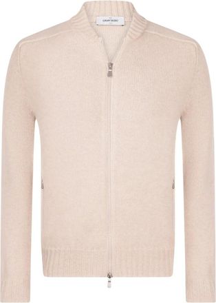 Gran Sasso Giubbino - - Knitwear - Uomo - Beige - M