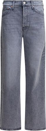 Mother The Tomcat Straight Leg Jeans - Dames - Regular Fit Jeans - Grijs - W25 - Katoen - Jeans