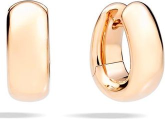 POMELLATO Iconica Bold Hoop Earrings in 18Krg at Nordstrom