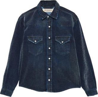 Roy Rogers ROY Rogers Shirts - Dames - Spijkeroverhemden - Blauw - M - Denim - Overhemden