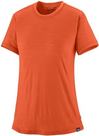 Patagonia Cap Cool Merino Shirt Merinoshirt f&uuml;r Damen | rot