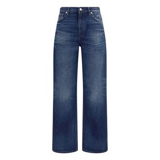 Haikure Korea Jeans - Dames - Jeans - Blauw - Maat: W29 Katoen