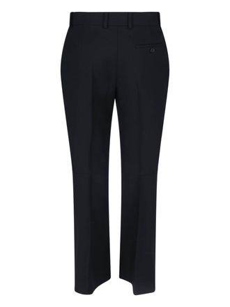 Alexander McQueen Womens Trousers Black Wool