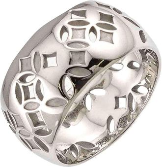 Louis Vuitton White Gold (18K) Band Ring (Pre-Owned)