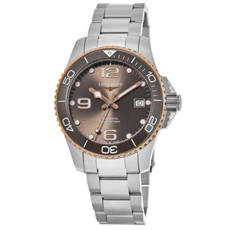 Longines HydroConquest Automatic Grey Dial Steel Mens Watch L3.780.3.78.6
