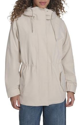 Levi's Hooded Water Resistant Jacket in Almond Milk at Nordstrom Rack, Size Small