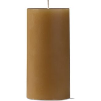 Tag Elegant Color Pillar Candle for Home Decor and Ambiance in Dark Yellow at Nordstrom