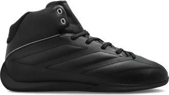 Yohji Yamamoto Feroza Hi - Heren - Sneakers - Zwart - 45 1/2 EU - Leer - Schoenen