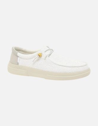 Walk In Pitas Walk In Pitas Womens Kila Womens Canvas Shoes - White - Size: 8