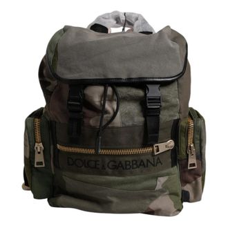 Dolce & Gabbana Dames, Tassen, Groen, Maat: ONE Size Katoen