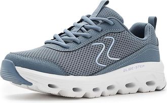 Skechers Glide Step Sole Womens Shoes Slate : 9.5 B - Medium, Textile