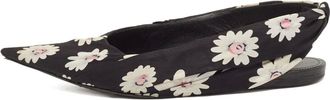 Balenciaga Ballerine a fiori - Nero