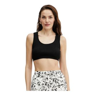 A|X Armani Exchange Donna, Top, Nero, L, new