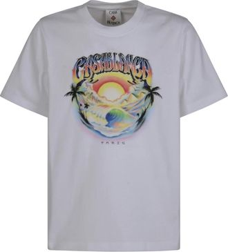Casablanca Hombre, Camisetas, Blanco, Talla: S