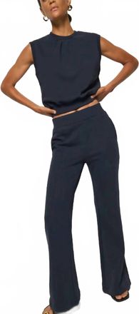 Nation Ltd Reece Flare Sweatpants In Night Sky