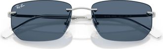 Ray-Ban 3768 Zonnebrillen - unisex - Zonnebrillen - Grijs - 56 MM - Accessoires