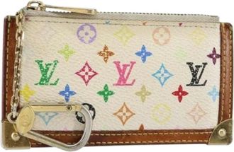 Louis Vuitton Pre-owned Wallets, female, Multicolor, Size: ONE SIZE Pre-owned Canvas Wallet