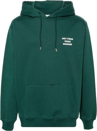 Dr&ocirc;le de Monsieur Green Sweatshirt with logo