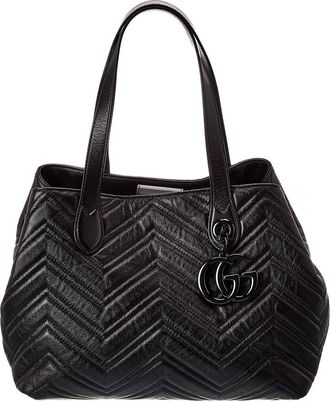 Gucci Gg Marmont Medium Leather Tote