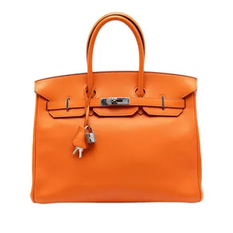 Herm&egrave;s Pre-owned Hermes Swift Birkin Retourne 35 Ladies IJNXB0QJYX1BP3VL