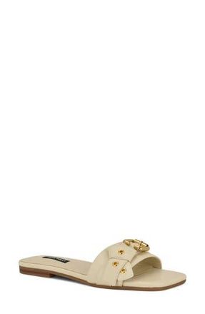 Nine West Missj Slide Sandal in Ivory at Nordstrom Rack, Size 8.5