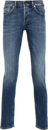 Dondup George skinny jeans - men - Elastane/Polyester/Cotton/Cotton - 32 - Blue