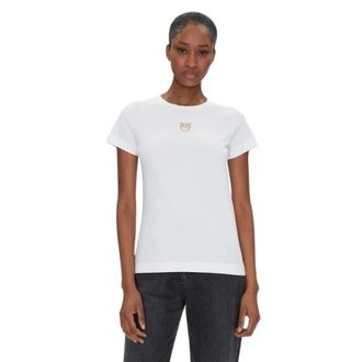 Pinko Bussolotto T-Shirt - female - PINKO - T-Shirts - White - XL - Tops