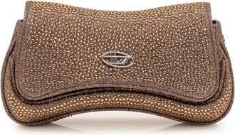Diesel Play Crossbody Tas - Dames - Schoudertassen - Bruin - ONE Size - Leer - Tassen