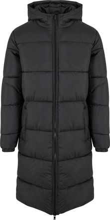 Urban Classics Heren Lang Pufferjack (Zwart)