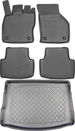 OEM Juego De Alfombrillas Para Coche Y Maletero Para Seat Le&oacute;n Iv Hatchback A Partir De Marzo De 2020