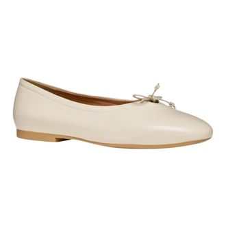 Geox New Palmaria Ballerina - Dames - Schoenen - Beige - Maat: 38 EU Leer
