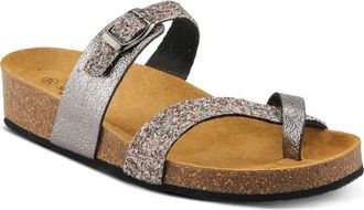 Spring Step Burch Platform Wedge Slide Sandal in Pewter at Nordstrom, Size 9.5-10Us